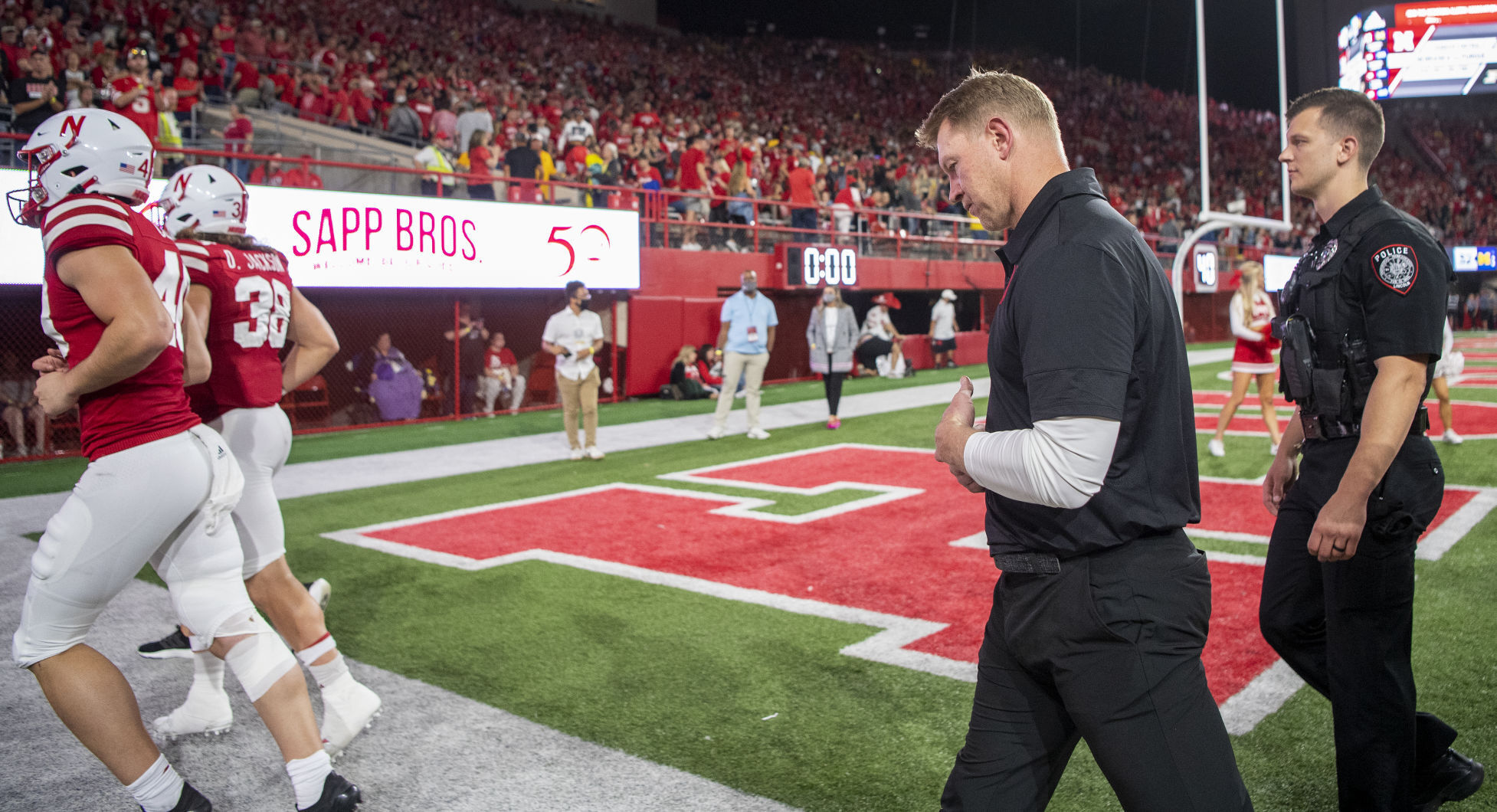 Michigan vs. Nebraska, 10.9
